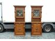 2 Stained Glass Mechelen Cabinets