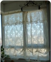 Elegant Baroque Adjustable Pull up Shade/curtain with Valance