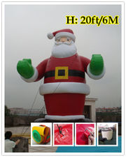 20'ft 6M Inflatable Advertising Promotion Giant Christmas Santa Claus 