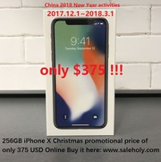 2018 Apple iPhone X 256GB Silver Unlocked Phone