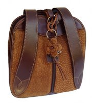 Carpincho Capybara Leather Bag Pack - Argentinian For $165