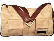 100% Genuine Argentinian Leather Gator Embossed Handbag For $75