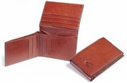 100% Argentiian Leather Men's Billetera Wallet with Credit Card Slots