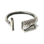 Solid Sterling Silver Polo Mallet Ring For $45