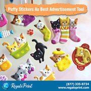 Puffy Stickers as Best Advertisement Tool | RegaloPrint