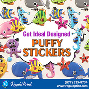 Get Ideal Designed Puffy Stickers - RegaloPrint