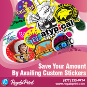 Save Your Amount By Availing Custom Stickers – RegaloPrint 