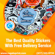 The Best Quality Stickers With Free Delivery Service – RegaloPrint 