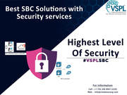 VSPL Provides Best SBC Solutions with Security services in USA