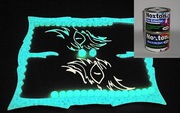 New glow pigment TAT 33 for clubs,  fashion,  design