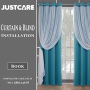 Curtains Installation Dubai | Book Home Maintenance Company in Dubai
