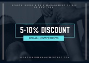 Sports Injury & Pain Management Clinic of New York offers a discount