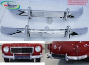 Volvo PV 544 Euro bumper (1958-1965) stainless steel  