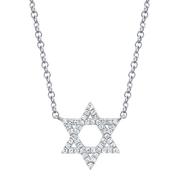 Buy Diamond Star of David Necklace