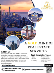 GoldRock Realty LLC Real Estate Service