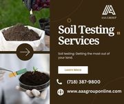 Soil Testing Service For Construction | AAA Group R.E. Servicing Corp.