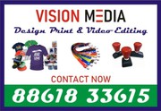  Vision Media | Multicolor printing | 20 |Specialized in Video Editing