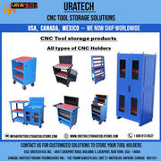 Uratech Flexi Cart CNC Tool Cart – A Versatile Storage Solution